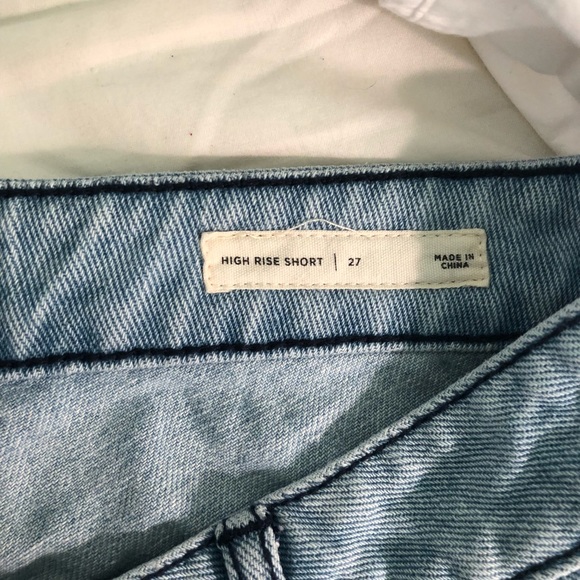 PacSun High Waisted Jean Shorts - Picture 4 of 4